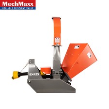 Mechmaxx 4''  Pto 3 Point  Wood Chipper For Cat 1 Tractors Up To 45hp, Bx42s