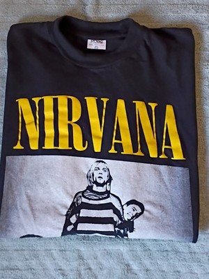  Vintage 1994 Nirvana Promotional Canister T-shirt   Rare & #121 Of 500  made