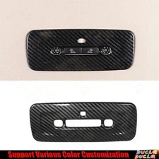 Rear Reading Light Frame Cover Trim For Toyota Camry 2018-2023 ABS Carbon Fiber