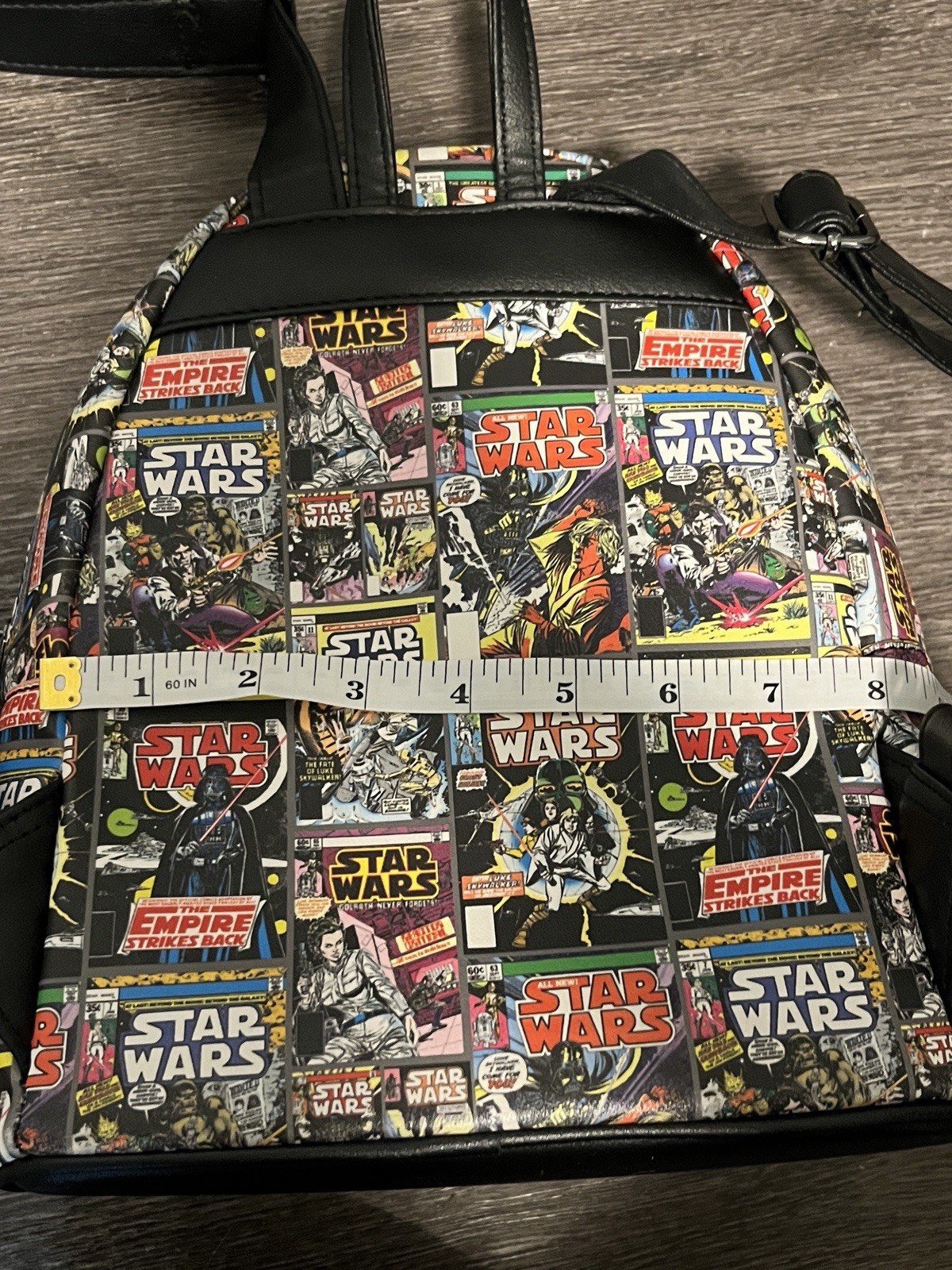 Star Wars Loungefly Mini Backpack Comic Strip - image 8