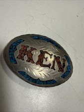 VINTAGE 1970s **KEN** NAME WESTERN FASHION ARTWORK MENS BELT BUCKLE
