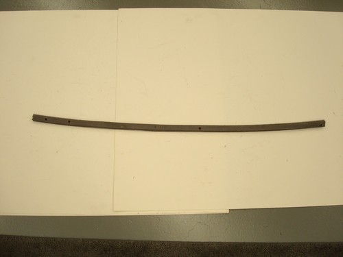 63-67 Corvette NOS Coupe Front Window Run Channel Pre-curved - Left