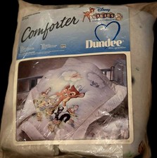 Bambi  Friends Disney Babies Classics Dundee Baby Crib Quilt Blanket USA 32x42