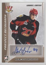 2016-17 Leaf ITG Heroes & Prospects Prospect Bronze Gabriel Fortier Auto 0c2