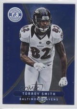 2012 Totally Certified Platinum Blue 74/199 Torrey Smith #5 c7w