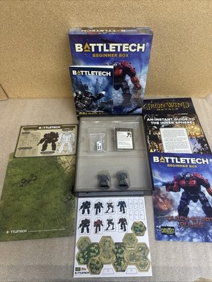 Battletech Beginner Box - Catalyst Topps 2018 - UNUSED OPEN BOX