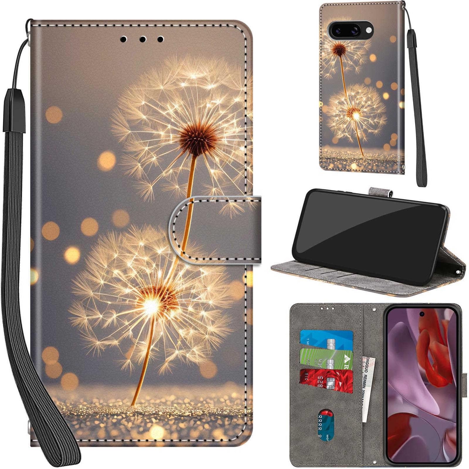 Coque pour Google Pixel 9A housse de protection à clapet magnétique