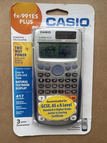 Casio FX-991es PLUS Scientific Calculator Natural - V.P.A.M. Two Way Power