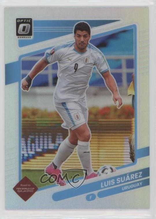 2021 Panini Donruss Road to Qatar Optic Holo Prizm Luis Suarez Suárez #174 0ms6