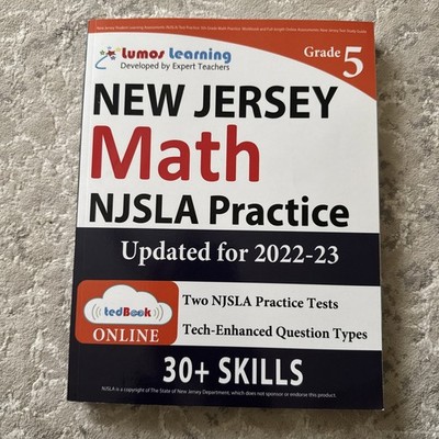 New Jersey Student Learning Assessments (NJSLA) Test Practice: 7th Grade Mat...