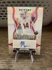 2024 Panini Prizm - Significant Signatures Michael Wilson Arizona Cardinals 🔥