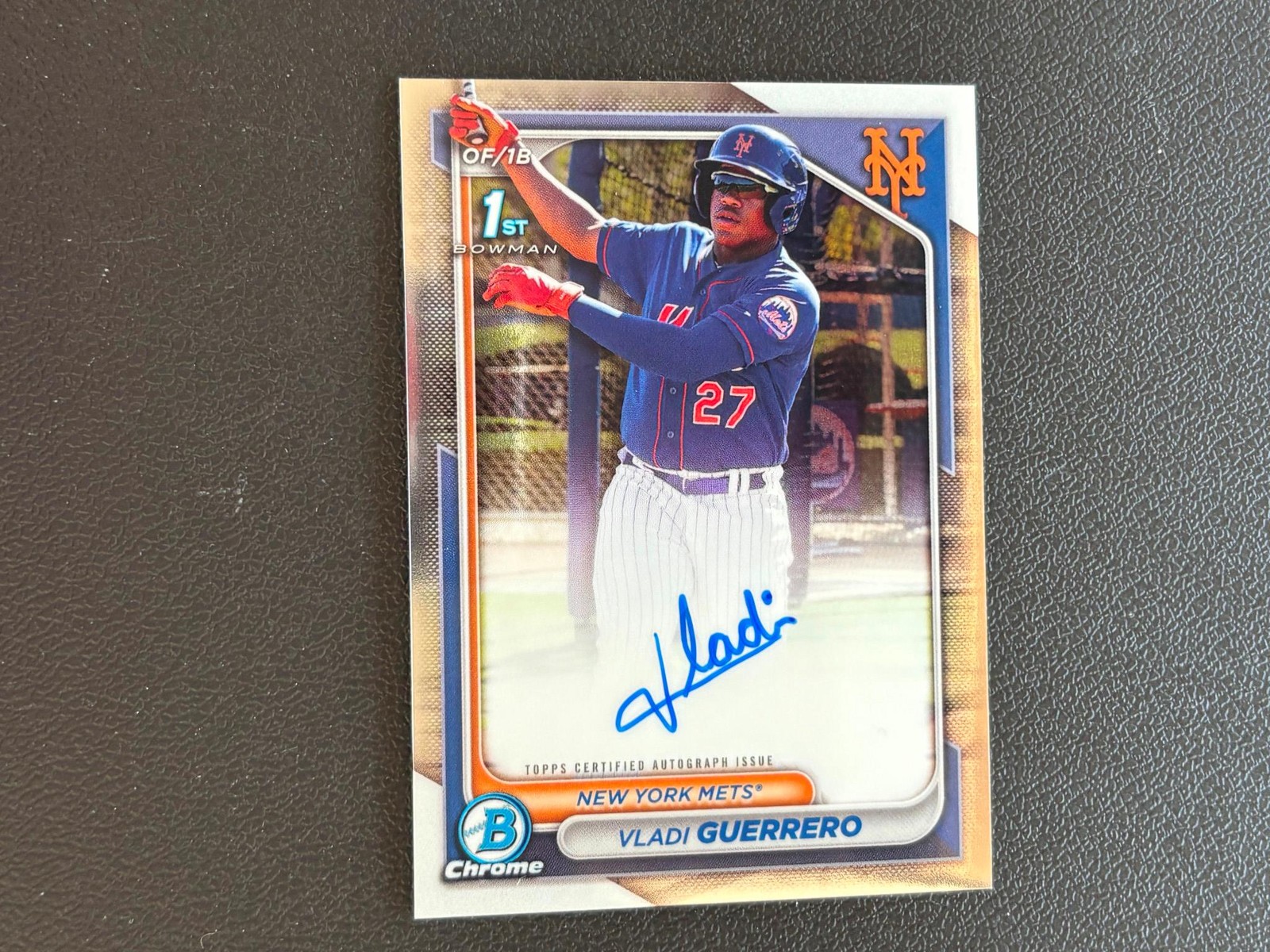 Vladi Guerrero 2024 Bowman Chrome 1st Auto Autograph RC New York Mets C69