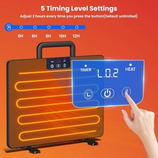 Chicken Coop Heater, Safe Radiant Space Heat Energy Chick Pet Cat Dog Warmer