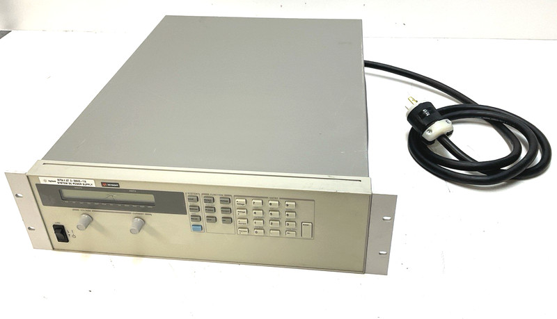 Keysight Agilent HP 6675A  Option-J07 DC Power Supply 0-200V 0-11A,  LOAD TESTED