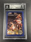 MICHAEL JORDAN 1992 FLEER TEAM LEADERS #4 INSERT CARD BGS 8 W/ 9 SUBGRADE