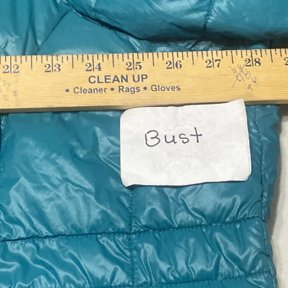 Women's Lane Bryant Blue Turquoise, The Packable Puffer" Jacket - Sz 26/28 - Image 4 of 4