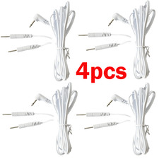 TENS Lead Wires - Two 2mm Pin Connectors - Quantity: 4pack new