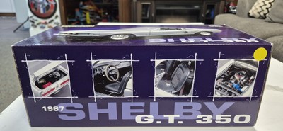 1:18 SCALE 1967 SHELBY GT350 HARD TO FIND BY EXACT DETAIL , NIB MINT CONDITION