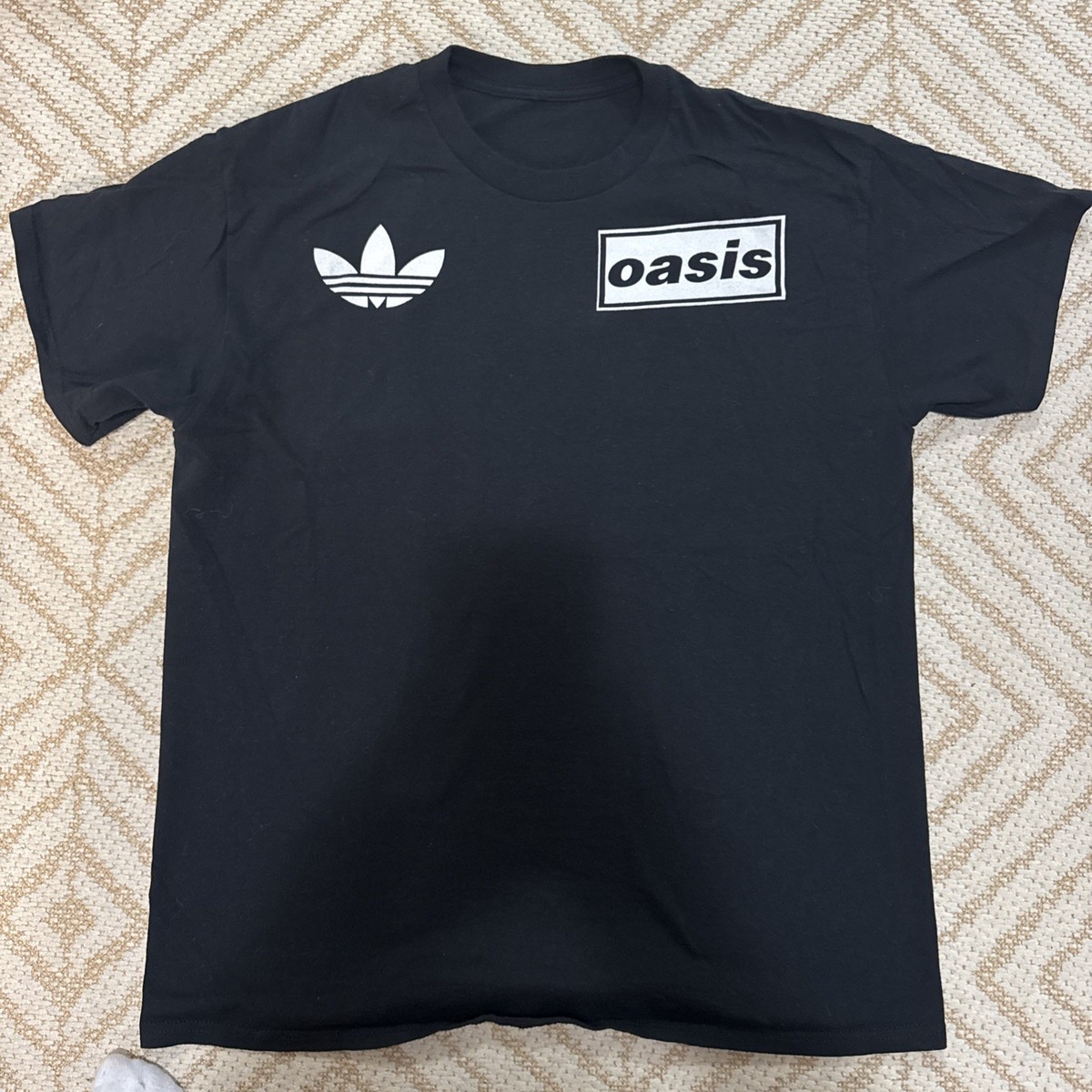 Oasis Live '25 Tour Merch Adidas Soccer Jersey Unofficial
