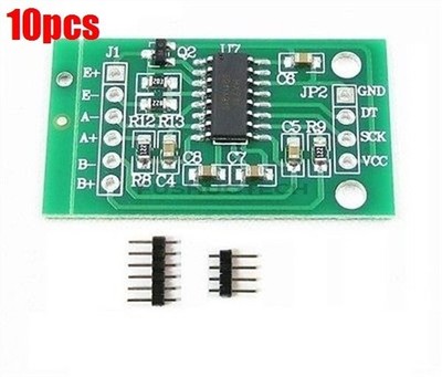 10Pcs Weighing Sensor Ad Module Dual-Channel 24-Bit A/D Conversion HX711 Shie pk