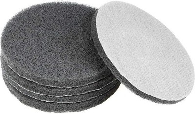5 Inch 800 Grit 25PCS Drill Power Brush Tile Scrubber Scouring Pad Cleaning Tool