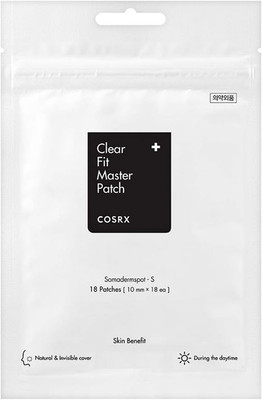 Clear Fit Master Patches 18 Count - Hydrocolloid Dressing for Blemishes