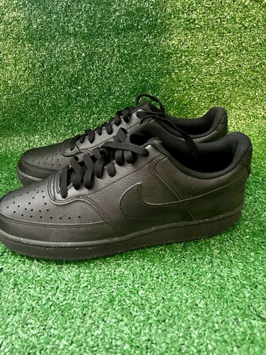 Nike Court Vision Low NN Triple Black Shoes Men's Size 10 (DH2987-002)