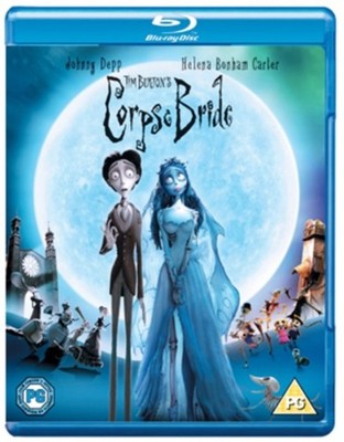 Tim Burton's Corpse Bride (Blu-ray) Albert Finney Christopher Lee (UK IMPORT)