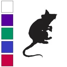 Rat Mouse Rodent, Vinyl Decal Sticker, Multiple Colors & Sizes #966