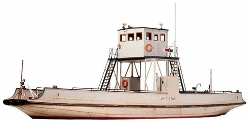 HO Artitec Resin Schiff Bausatz ungebaut unbemalt #50.112 Schmalbahn Fähre