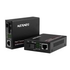 a Pair of Gigabit Fiber Media Converter 10 100 1000M RJ45 to 1000M Single Mode