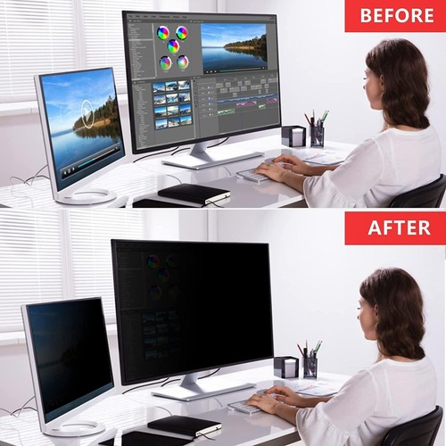 PYS abnehmbarer Computer Sichtschutzfilter, kompatibel mit 24 Zoll iMac Monito - Bild 3 von 9