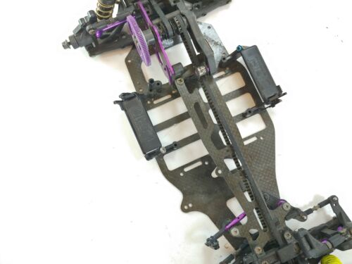 Vintage HPI Racing RS4 Pro 2 1/10 4x4 Touring Car Roller Slider Chassis Used - Picture 10 of 10