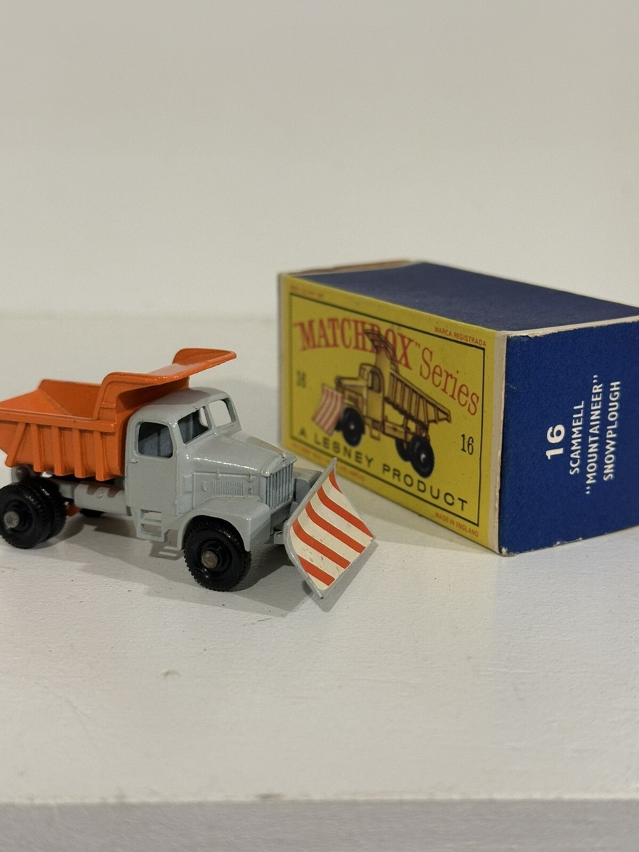 ミニカー Matchbox SCAMMELL MOUNTAINEER SNOWPCOUGH mb16-scammell-tow-