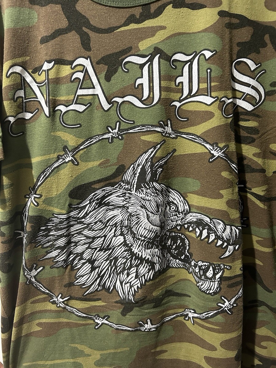 Nails Camo Size Large Shirt Gods Hate Twitching Tongues