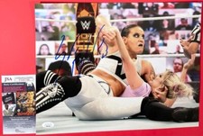 WWE NXT Shayna Baszler Signed 11x14 Photo J Autograph WrestleMania JSA COA