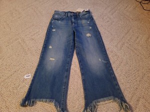 lee vintage modern cropped wide leg jeans