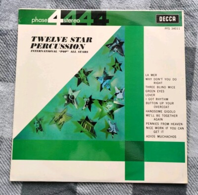 LP - Twelve Star Percussion int. ''Pop'' All Stars / Decca PFS 34011