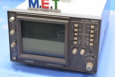 Leader Electronics / Waveform Monitor / 525Lines 5860C (Ems/Dhl