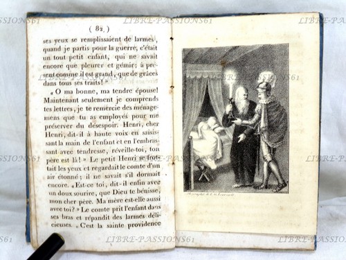 HISTOIRE DE HENRI D'EICHENFELS, F. G. LEVRAULT LIBRAIRE ÉDITEUR, 1829 - Picture 10 of 12