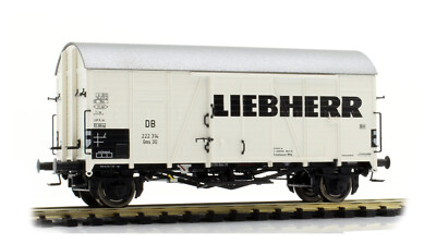 Brawa H0 47989 Gedeckter Güterwagen Gms 30 ''Liebherr'' der DB