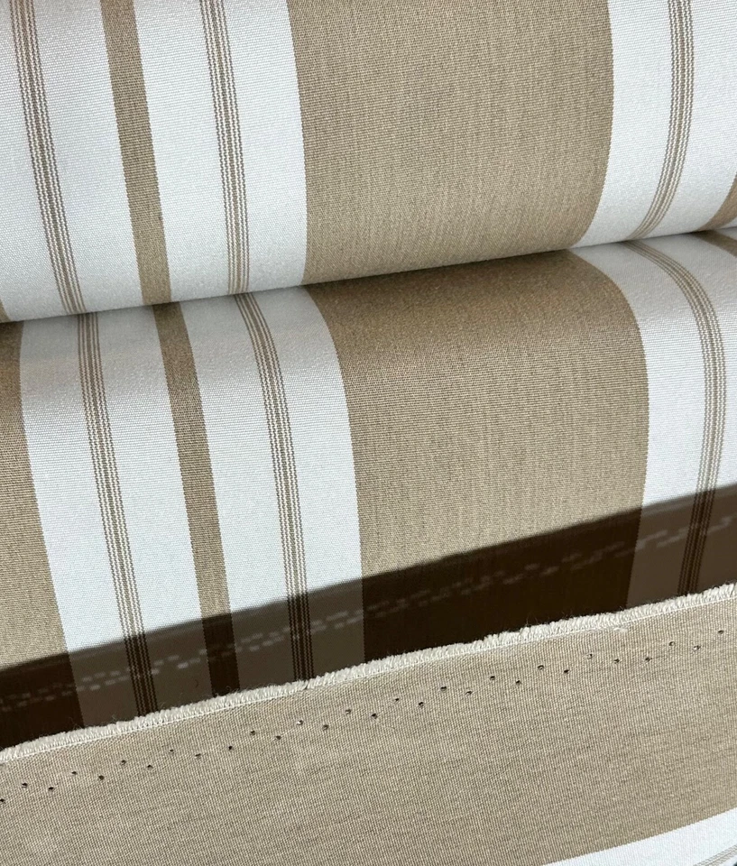 SOMBRILLA SOMBRA EXTERIOR IMPERMEABLE TELA BEIGE JASPEADO CLÁSICO 4954 47" POR YARDA Foto 2 de 4