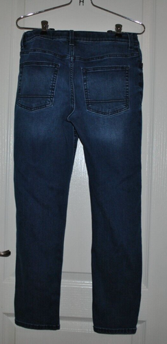 Cat & Jack Boys Medium Blue Skinny Fit Adjustable Waist Jeans Size 16 - Picture 10 of 14