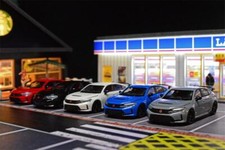 MOTORHELIX 1:64 Civic 11 Type-R FL5 Diecast Model – JDM Collectible Car Replica