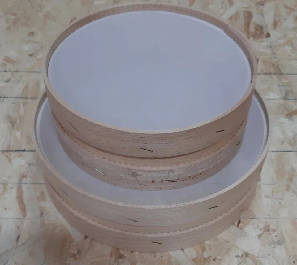 Setaccio per latte ,ricotta e liquidi con rete in ottone o PET - Immagine 2 di 3