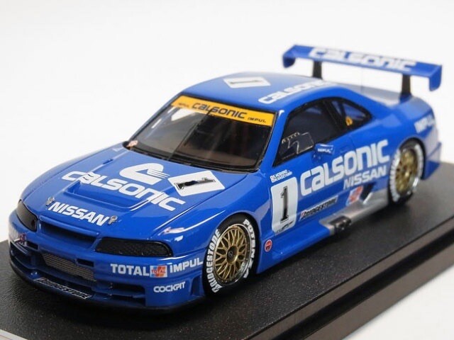 【未使用】　エブロ　hpi　CALSONIC Skyline GT-R　1995 CALSONIC SKYLINE GT-R #1 1995 JGTC MINE -- HPI #8827 1/43 | eBay
