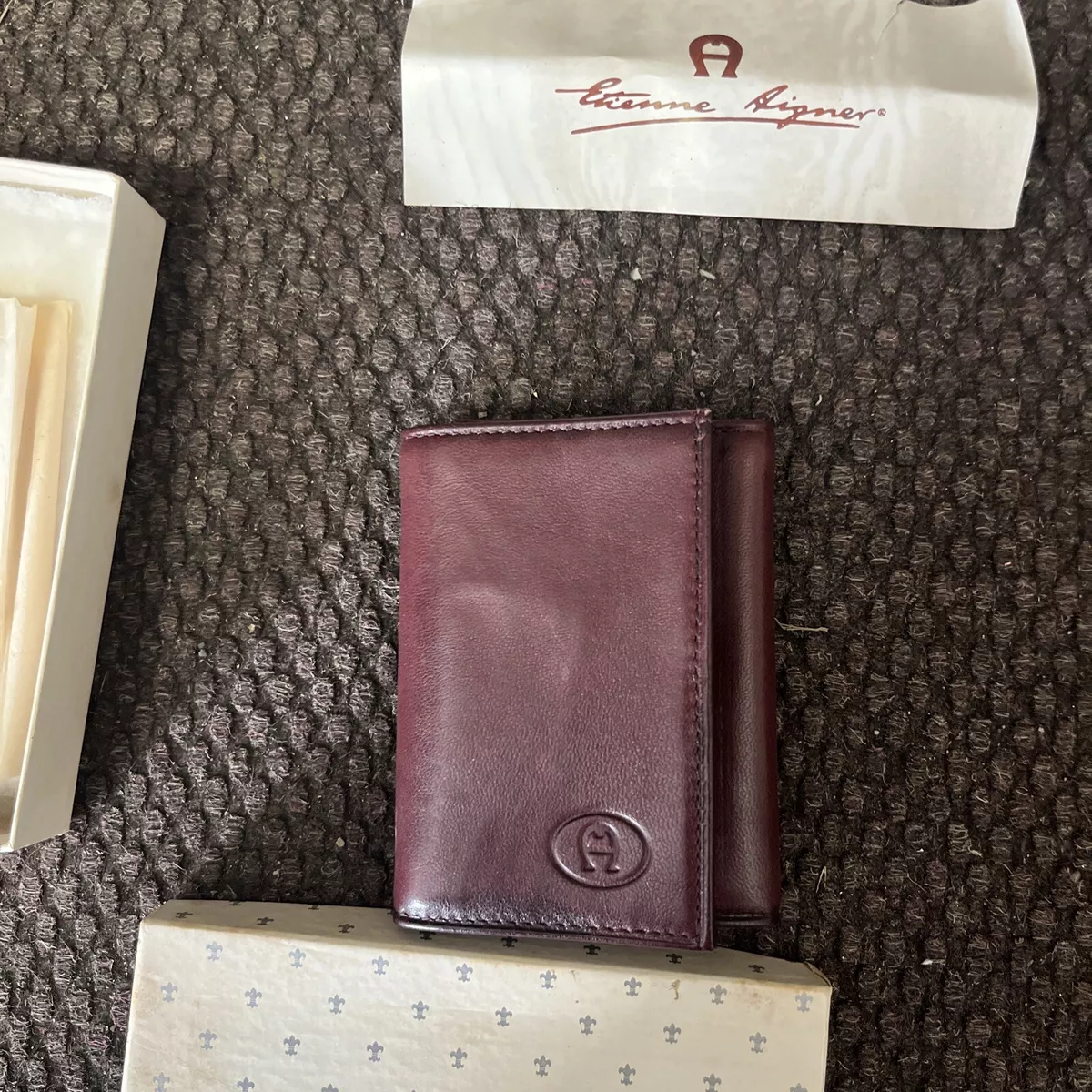 Vintage etienne aigner wallet hot sale