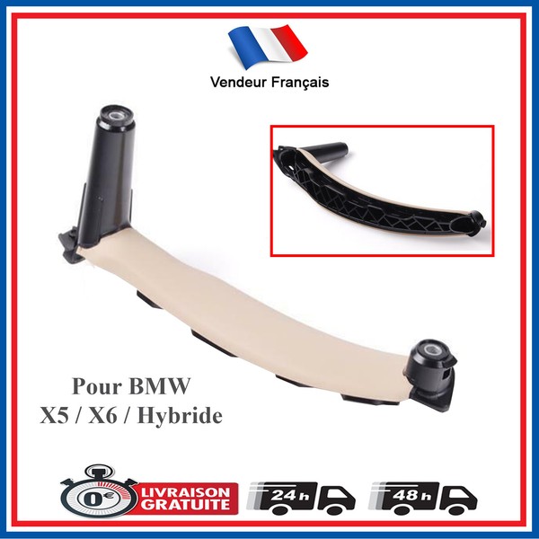 BMW X5 E70 71 Innen TüRgriff Vorne Hinten Links Beige 51416969403-image