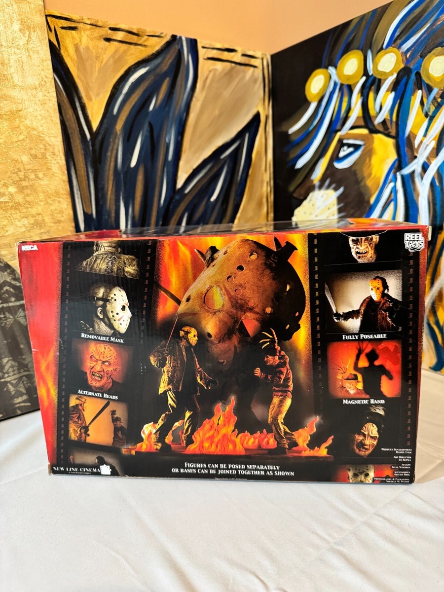 Freddy vs Jason SEALED VINTAGE Box Set NECA 2004 Cult Classic