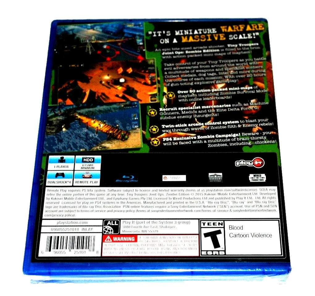 Sony PlayStation 1 Multiplayer Shooter Video Games